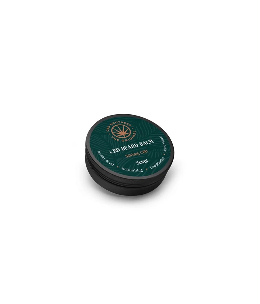 CBD Brothers 500mg CBD Beard Balm - 50ml CBD Brothers 500mg CBD Beard Balm - 50ml
