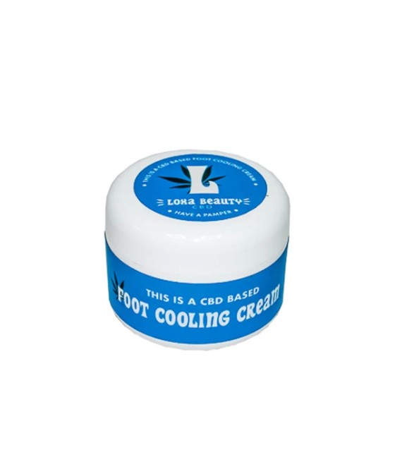 Loxa Beauty 1000mg CBD  Foot Cooling Cream - 100ml