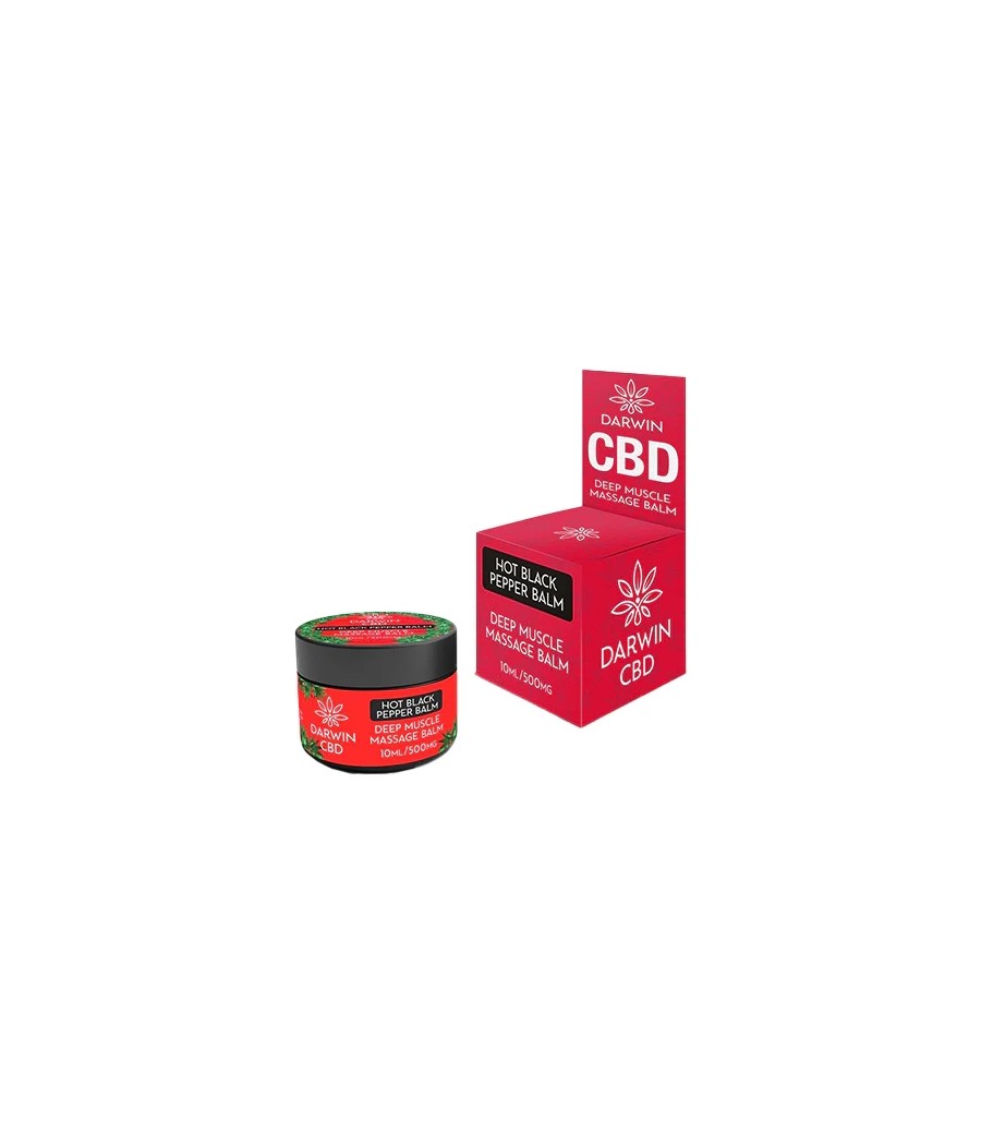 Darwin CBD 500mg Hot Black Pepper Balm - 10ml Darwin CBD 500mg Hot Black Pepper Balm - 10ml