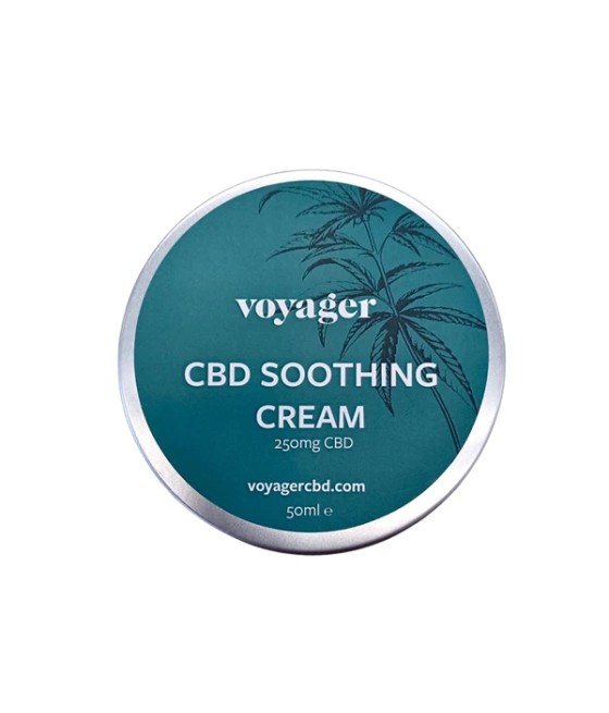 Voyager 250mg CBD Soothing Cream - 50ml