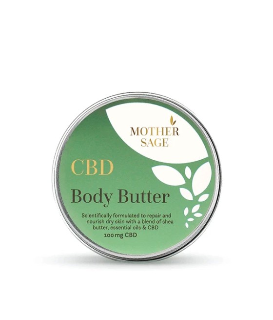 MotherSage 100mg CBD Body Butter - 100ml