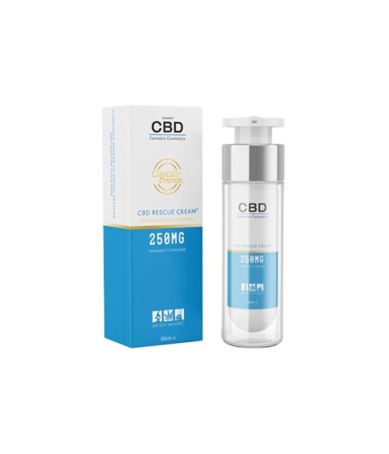 CBD by British Cannabis 250mg CBD Rescue Cream 50ml