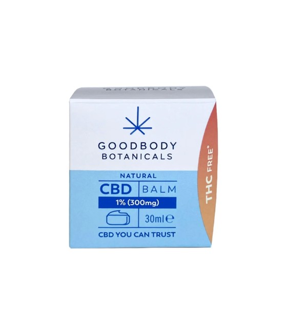 300mg Goodbody Botanicals CBD Balm - 30ml