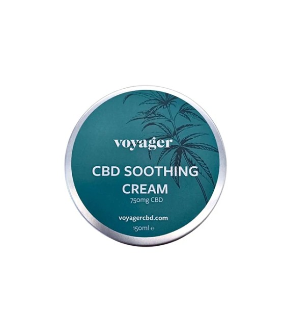 Voyager 750mg CBD Soothing Cream - 150ml