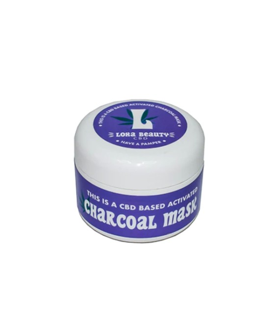 Loxa Beauty CBD 1000mg Activated Charcoal Mask - 100ml