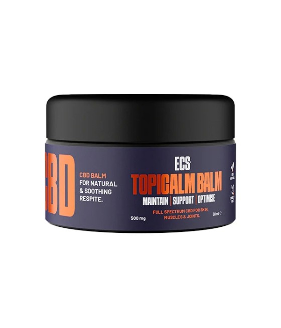 ECS Topicalm 500mg CBD Balm 50ml