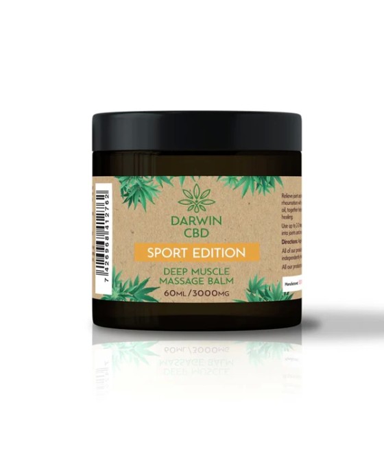 Darwin CBD 3000mg CBD Sport Edition Massage Balm - 60ml