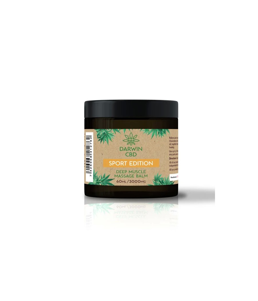 Darwin CBD 3000mg CBD Sport Edition Massage Balm - 60ml
