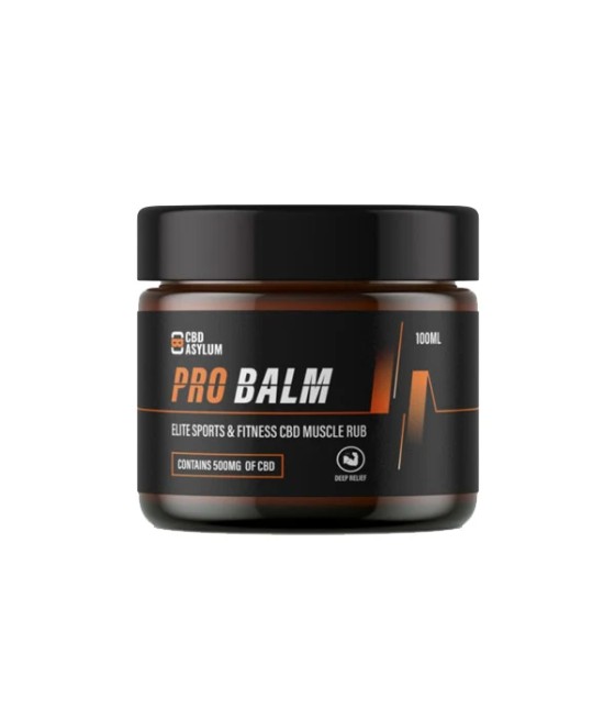 CBD Asylum 500mg CBD Pro Balm (BUY 1 GET 2 FREE)