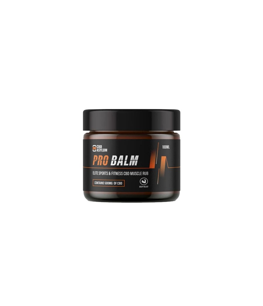 CBD Asylum 500mg CBD Pro Balm (BUY 1 GET 2 FREE)
