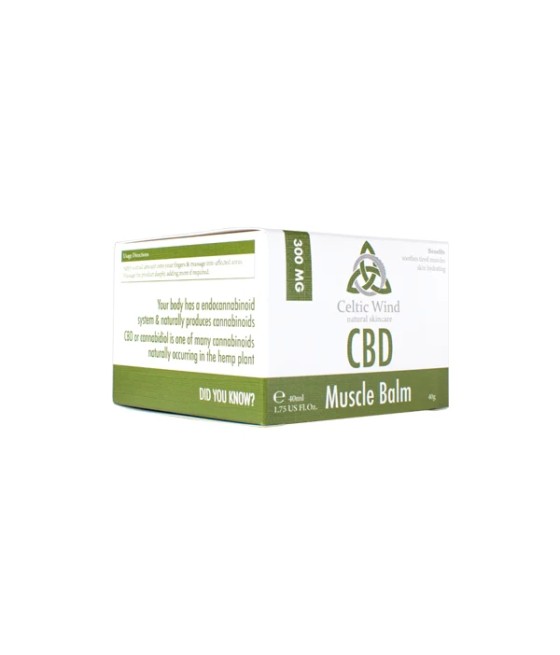 Celtic Wind Crops 300mg CBD Muscle Balm - 40ml (BUY 1 GET 1 FREE)