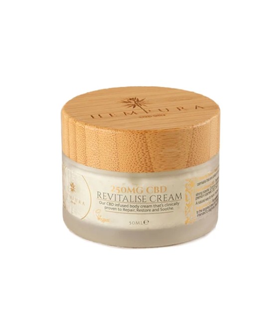 Hempura 250mg CBD Revitalising Cream With Terpenes - 50ml