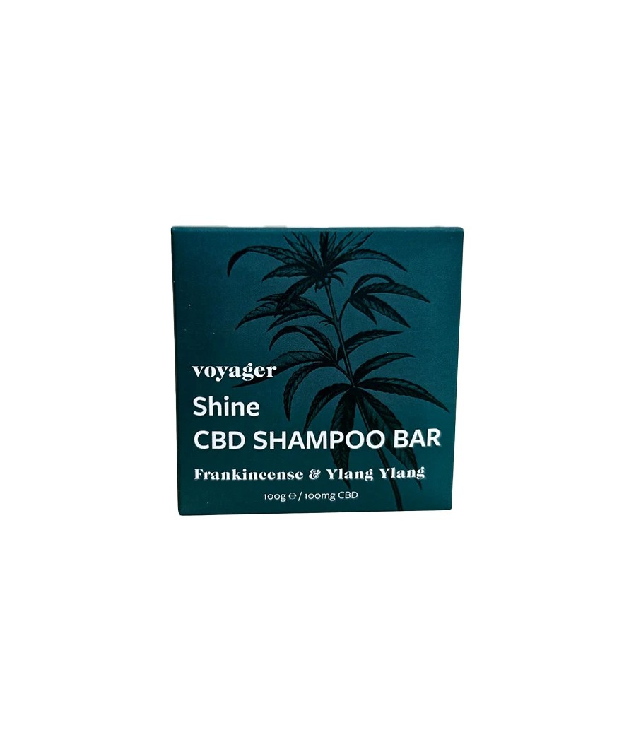 Voyager 100mg CBD Shine Shampoo Bar - 100g