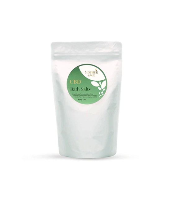 MotherSage 60mg CBD Bath Salts - 300g