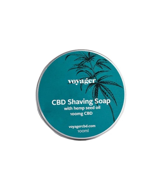 Voyager 100mg CBD Shaving Soap - 100ml