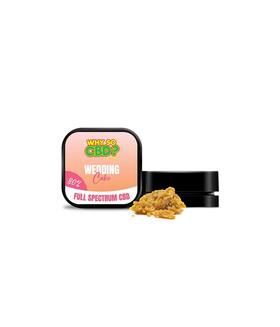 Why So CBD? 80% Full Spectrum CBD Crumble 1g