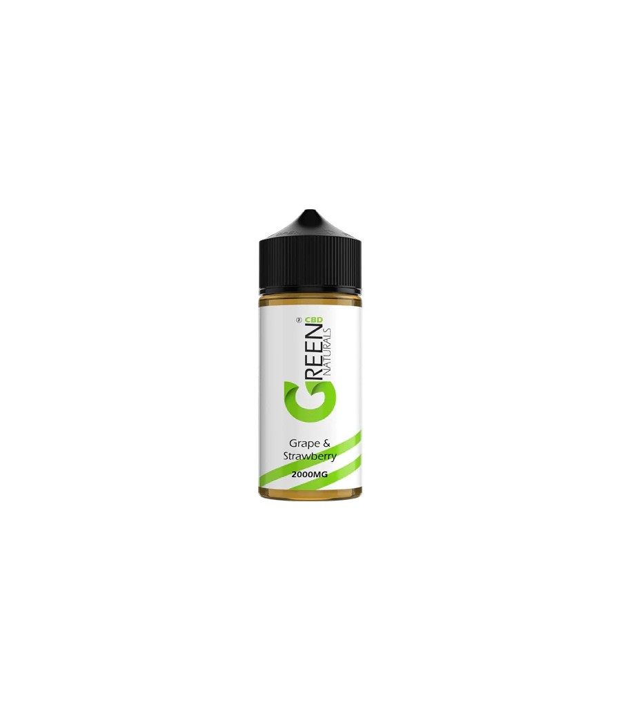 Green Naturals 2000mg CBD Vaping Liquid 100ml (50PG/50VG)