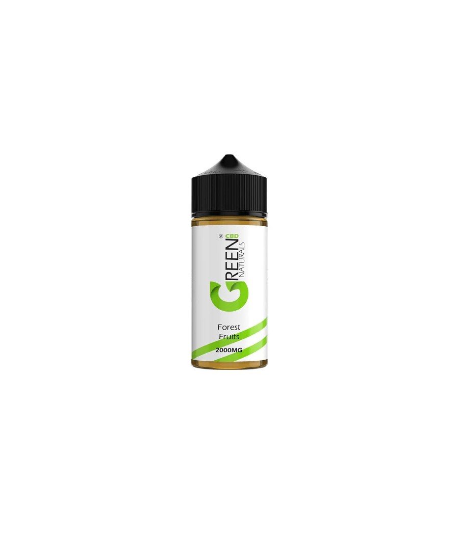 Green Naturals 2000mg CBD Vaping Liquid 100ml (50PG/50VG)