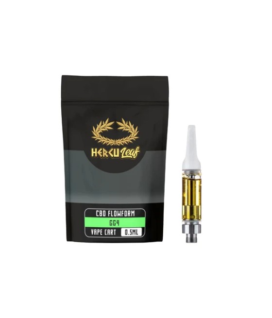 HercuLeaf 450mg CBD Vape Cartridge 0.5ml