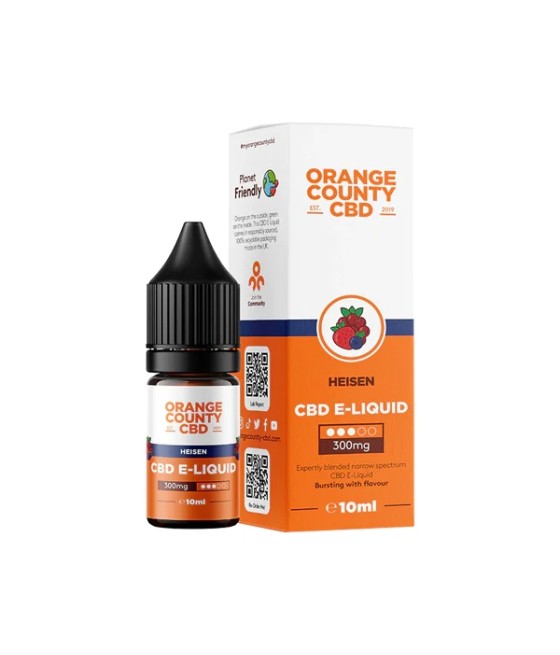 Orange County CBD 300mg Broad Spectrum CBD E-liquid 10ml (50VG/50PG)