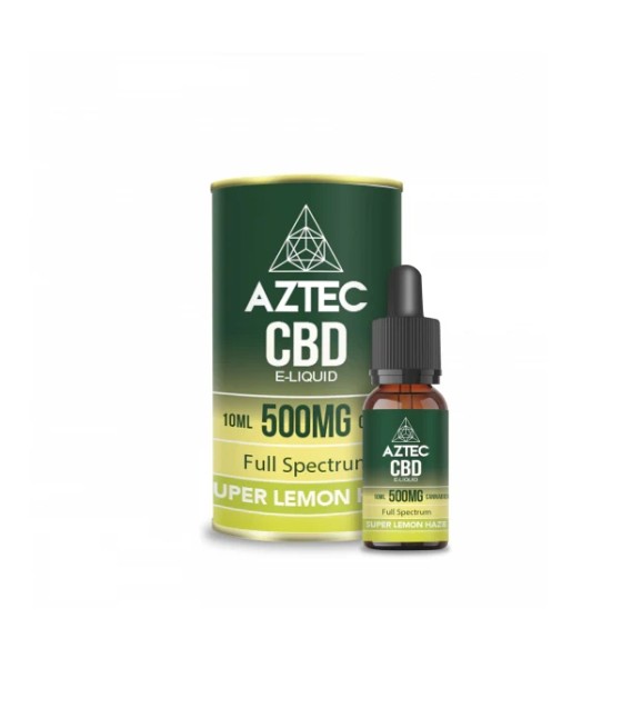 Aztec CBD 500mg CBD Vaping Liquid 10ml (50PG/50VG)