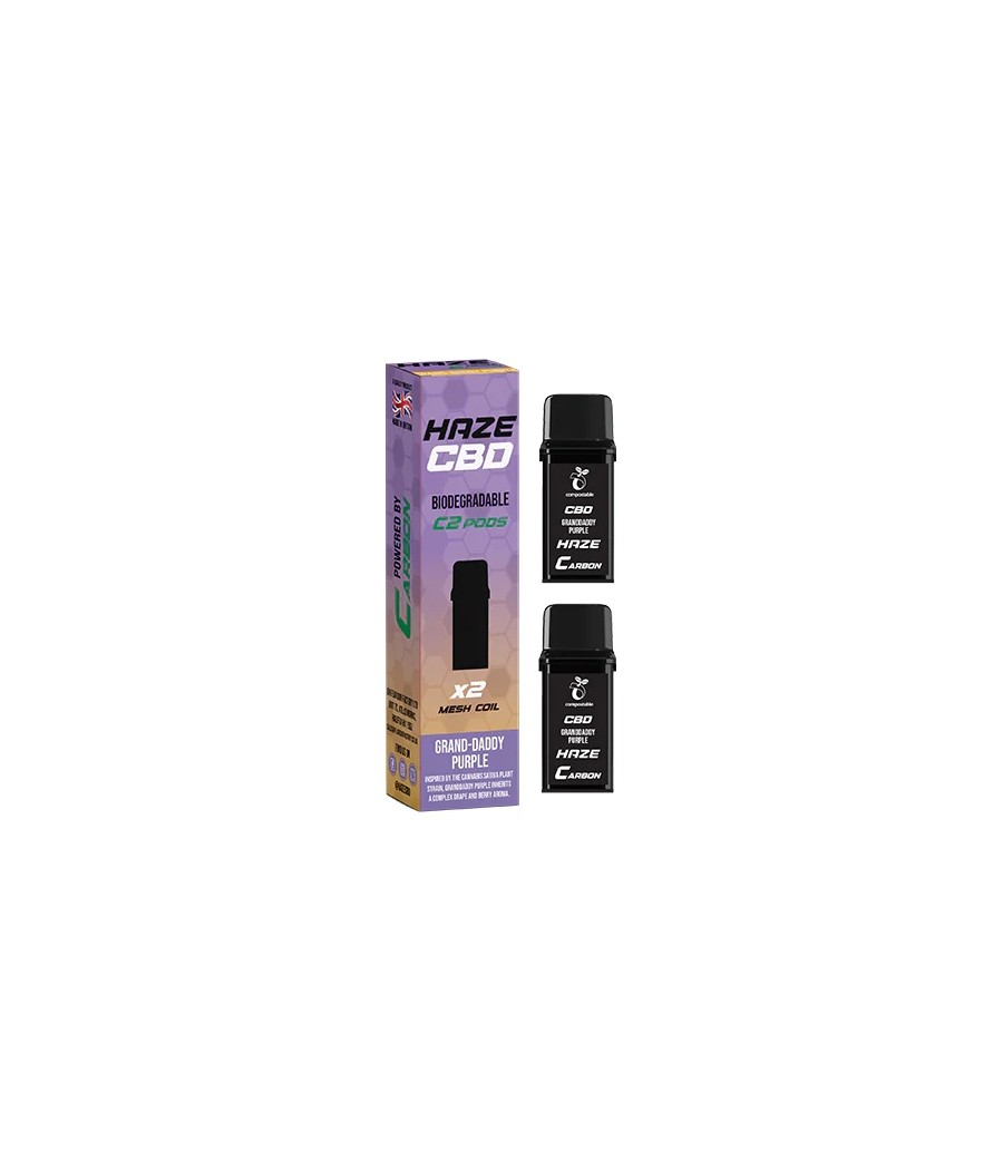 500mg Haze CBD C2 Pods - 800 puffs