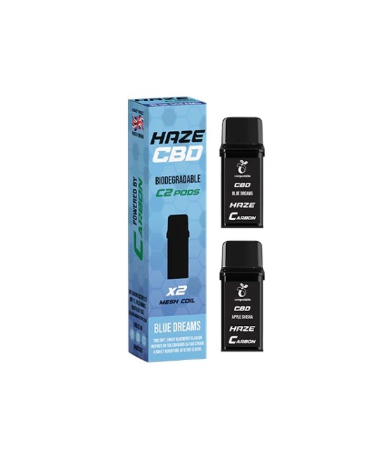 500mg Haze CBD C2 Pods - 800 puffs