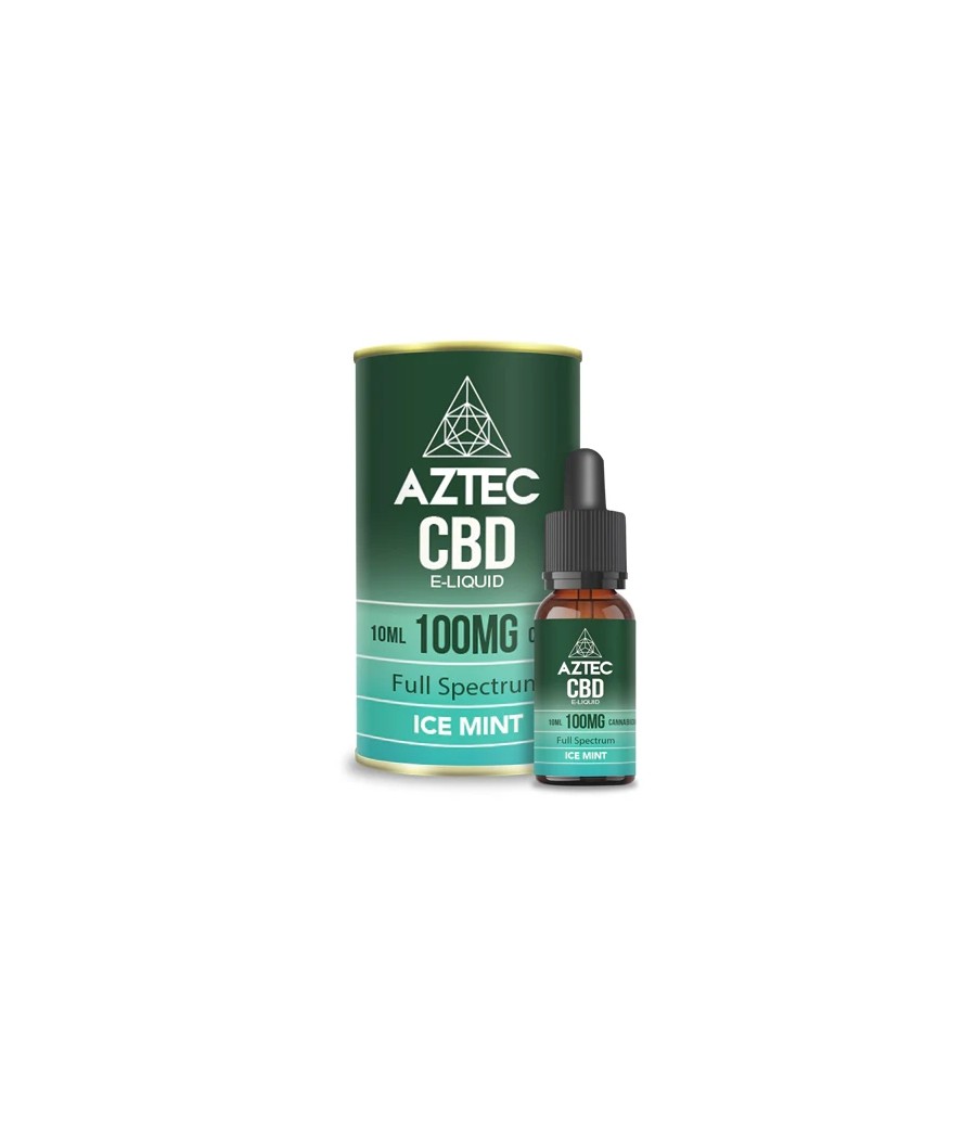 Aztec CBD 100mg CBD Vaping Liquid 10ml (50PG/50VG)