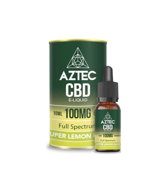 Aztec CBD 100mg CBD Vaping Liquid 10ml (50PG/50VG)