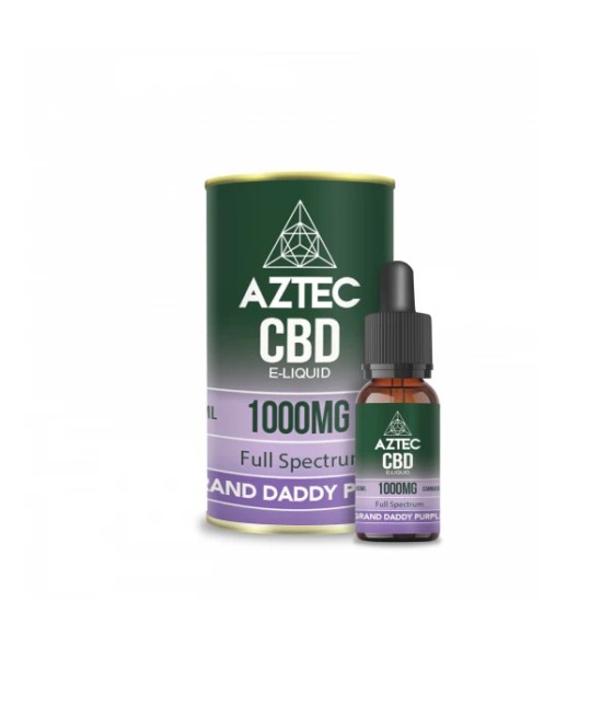 Aztec CBD 1000mg CBD Vaping Liquid 10ml (50PG/50VG)