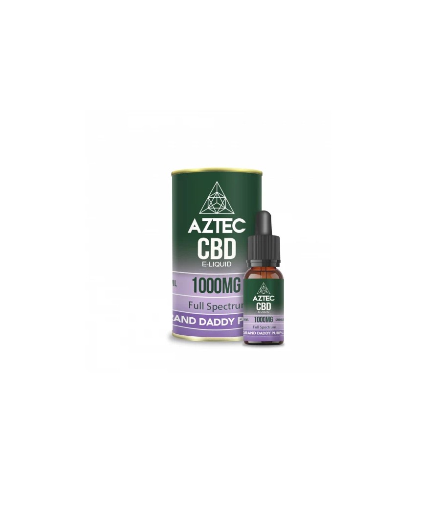 Aztec CBD 1000mg CBD Vaping Liquid 10ml (50PG/50VG)
