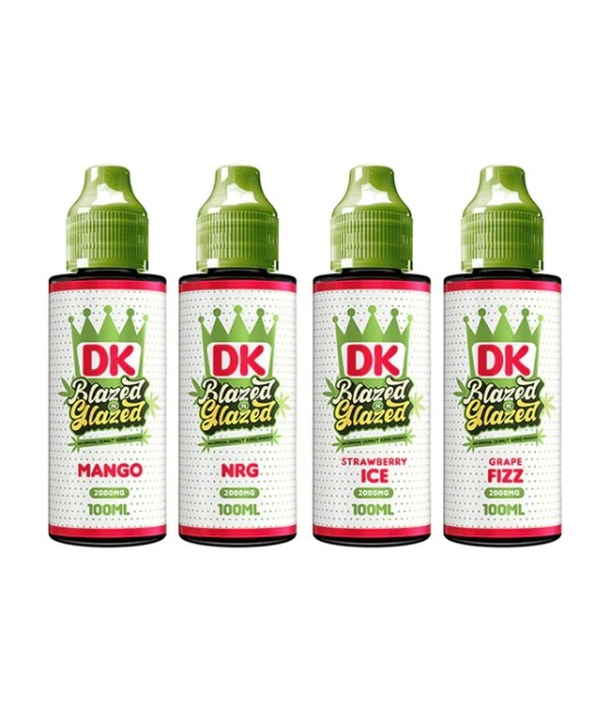 DK Blazed N Glazed 2000mg CBD E-liquid 120ml (50VG/50PG)
