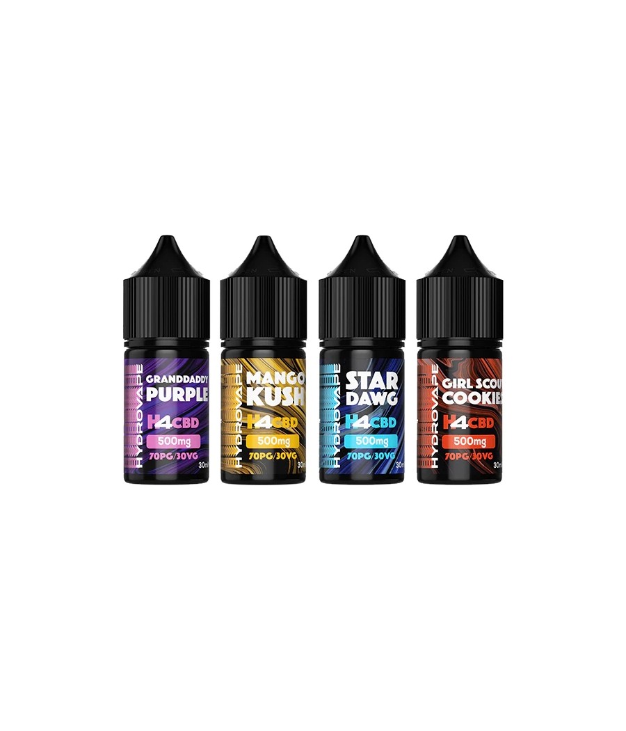 Hydrovape 500mg H4 CBD E-liquid 30ml (70VG/30PG)