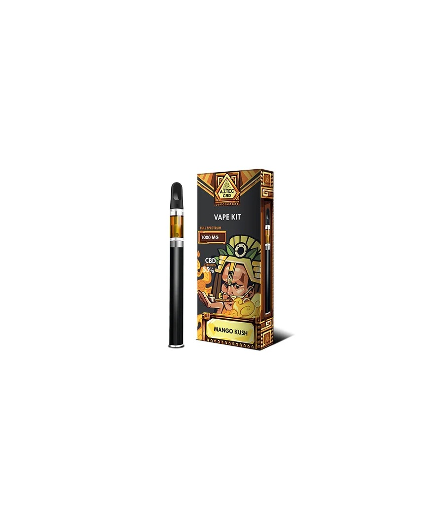 Aztec CBD 1000mg Vape Kit - 1ml