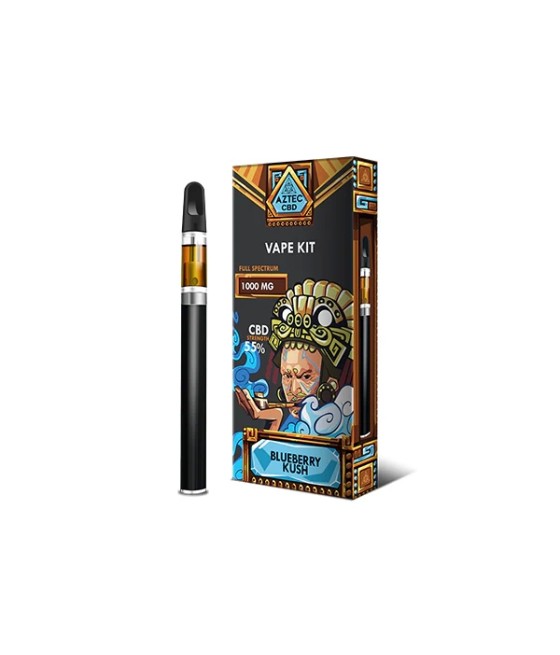 Aztec CBD 1000mg Vape Kit - 1ml