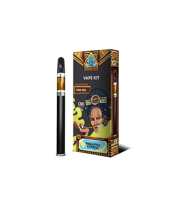 Aztec CBD 1000mg Vape Kit - 1ml