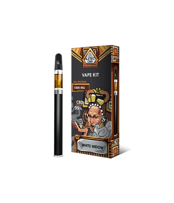 Aztec CBD 1000mg Vape Kit - 1ml