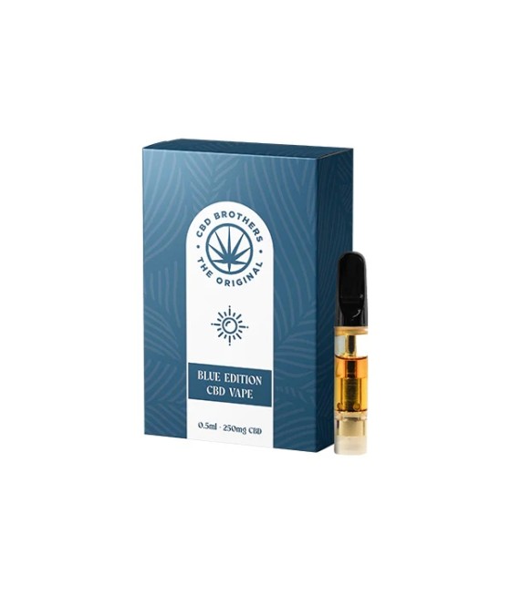 CBD Brothers 250mg Vape Cartridges - 0.5ml