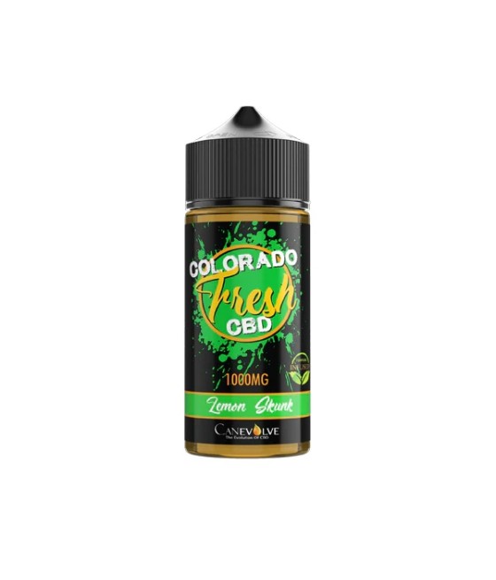 Colorado Fresh 1000mg CBD Vaping Liquid 100ml (50PG/50VG)