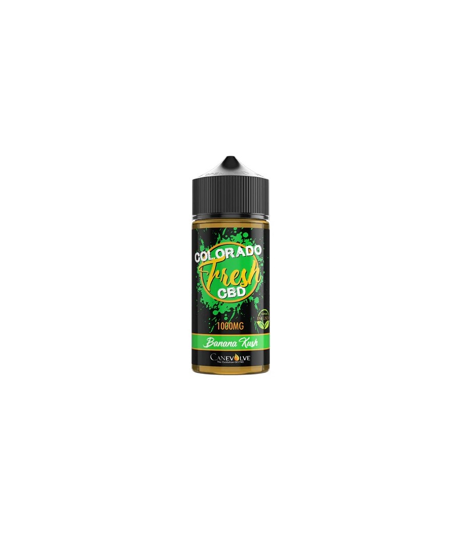 Colorado Fresh 1000mg CBD Vaping Liquid 100ml (50PG/50VG)