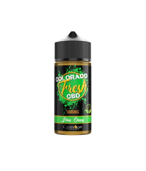 Colorado Fresh 1000mg CBD Vaping Liquid 100ml (50PG/50VG)