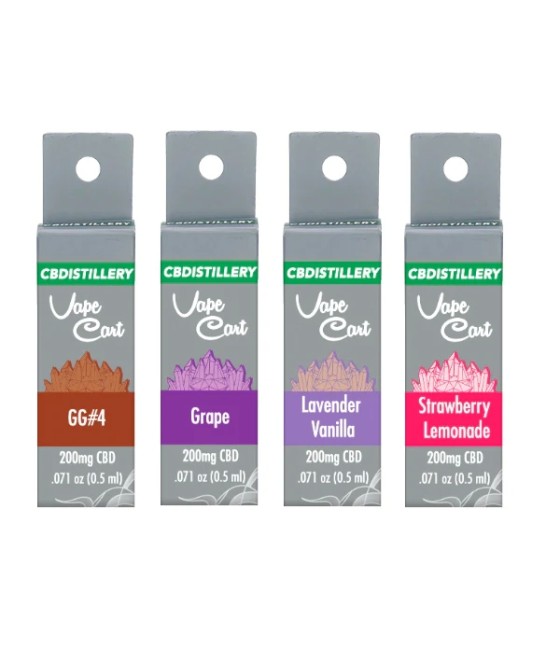 CBDistillery 200mg CBD Vape Cartridges