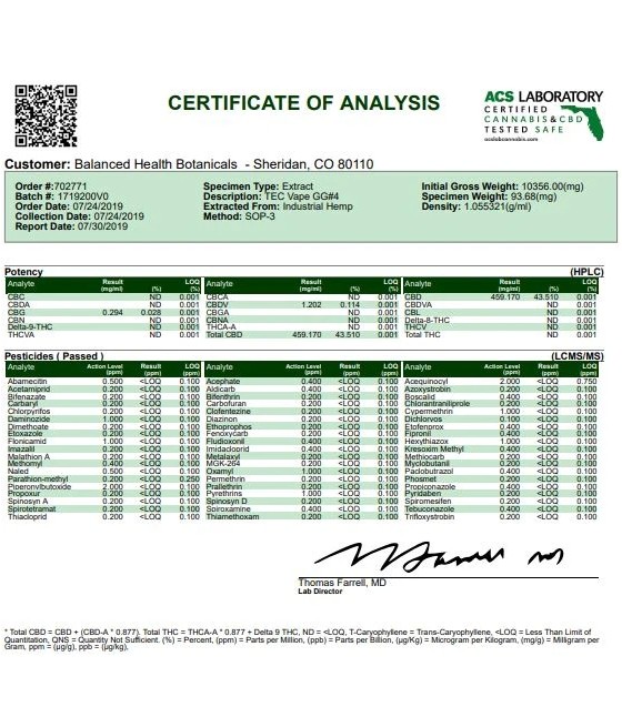 CBDistillery 200mg CBD Vape Cartridges