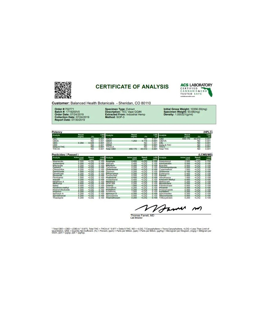 CBDistillery 200mg CBD Vape Cartridges
