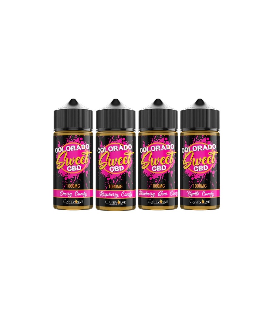 Colorado Sweet 1000mg CBD Vaping Liquid 100ml (50PG/50VG)