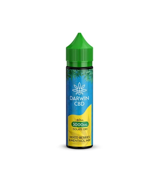 Darwin 3000mg CBD Isolate E-Liquid 60ml