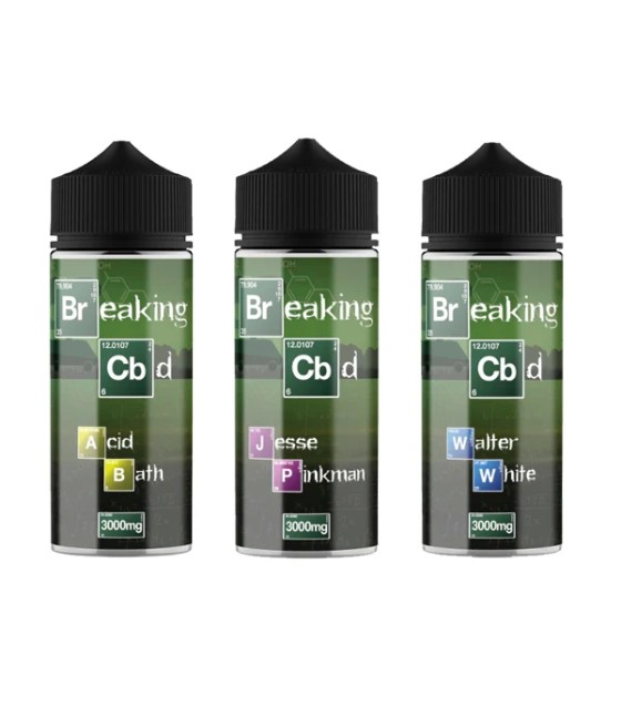 Breaking CBD 3000mg CBD E-Liquid 120ml (50VG/50PG)