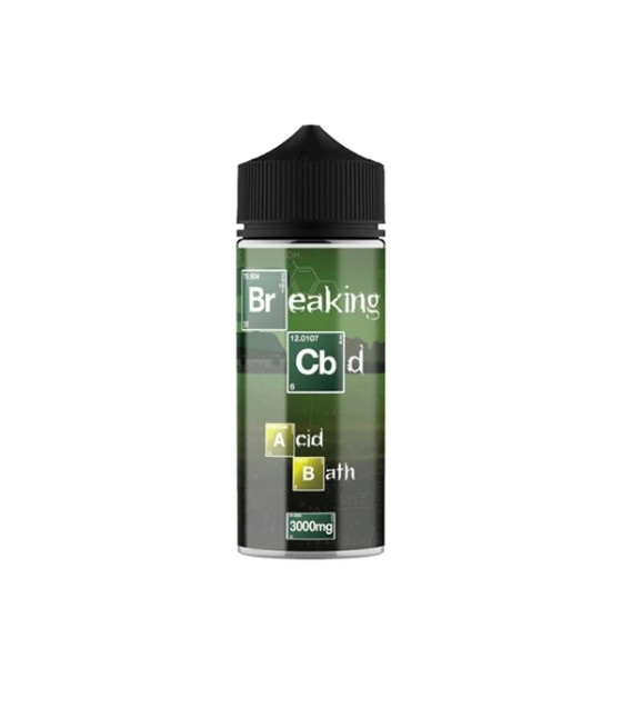 Breaking CBD 3000mg CBD E-Liquid 120ml (50VG/50PG)