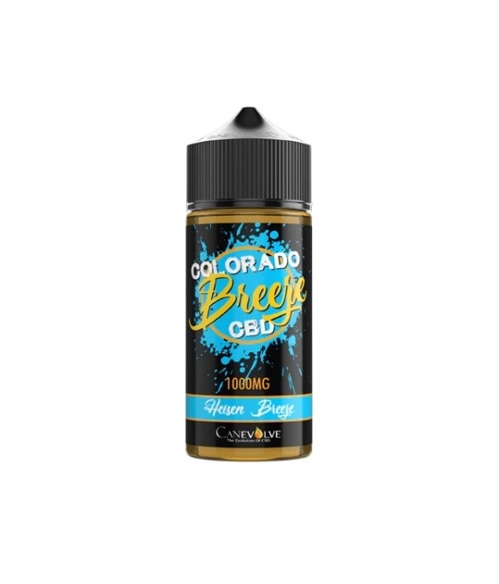 Colorado Breeze 1000mg CBD Vaping Liquid 100ml (50PG/50VG)