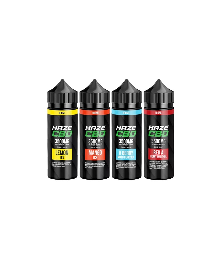 Haze 3500mg CBD E-Liquid 100ml (50VG/50PG)